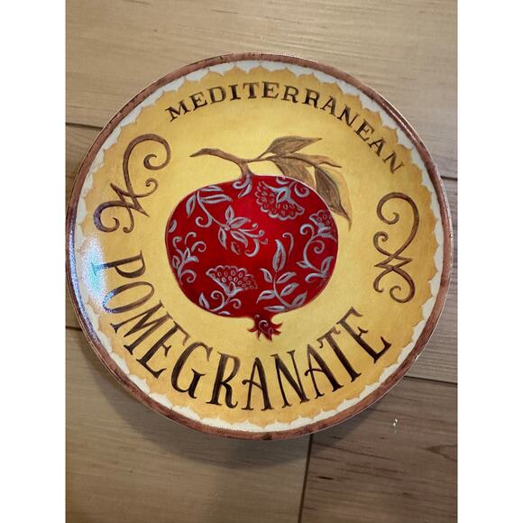 Oneida Angela Staehling Art in Motion ALA MODE 8 1/4" Salad Plates - Set of 3 - Picture 4 of 11